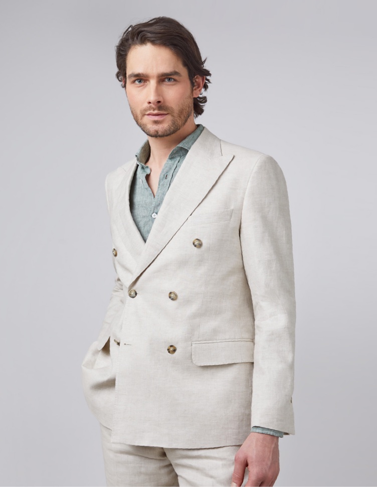 Linen Suits for Men |  Hawes & Curtis | UK