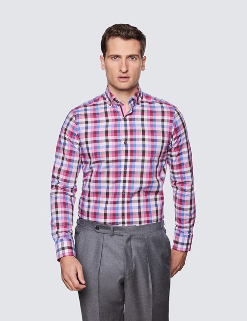 Button Down Smart Casual Shirts for Men 