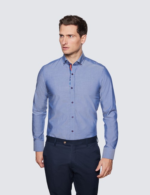 Button Down Smart Casual Shirts for Men 
