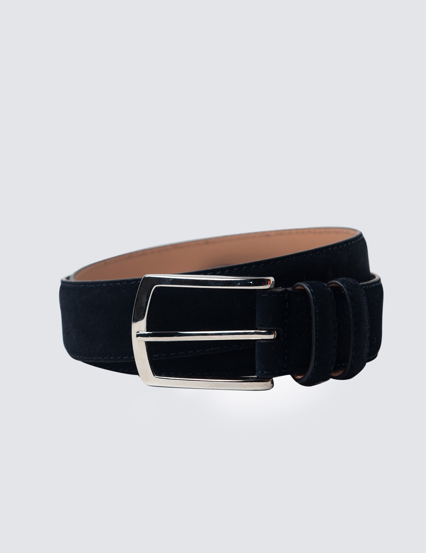 Brown Suede Belt – The Helm Clothing
