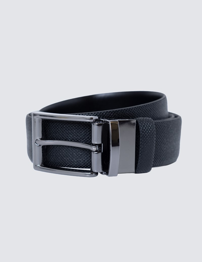 reversible belt mens brown black