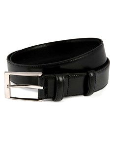 Men's Black Leather Belt 