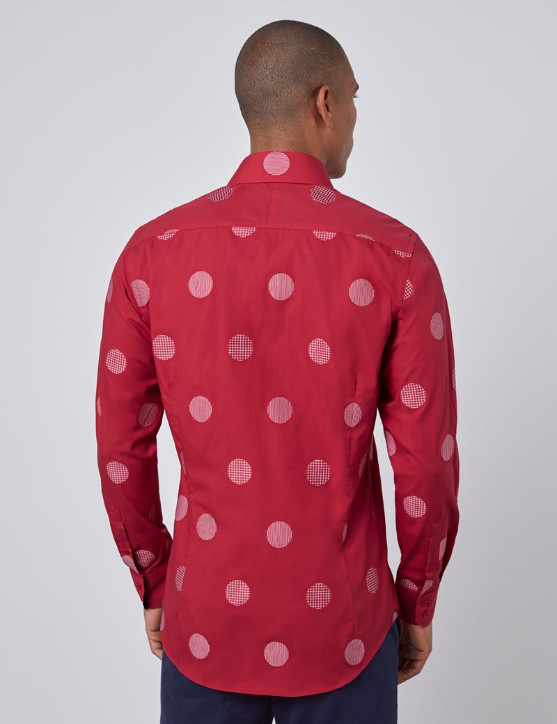 mens large slim fit shirts