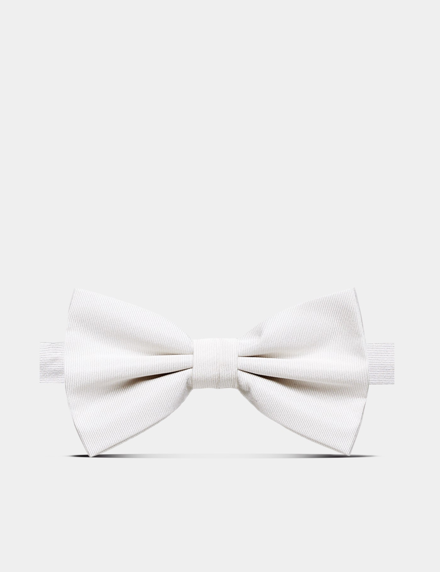 & Repp Silk Bow Tie Ready Tied One