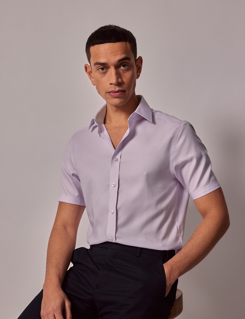 Sangi Short Sleeve Shirt S 2026 Lilac main image 0