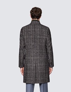 Men’s Brown Italian Wool Blend Overcoat – 1913 Collection
