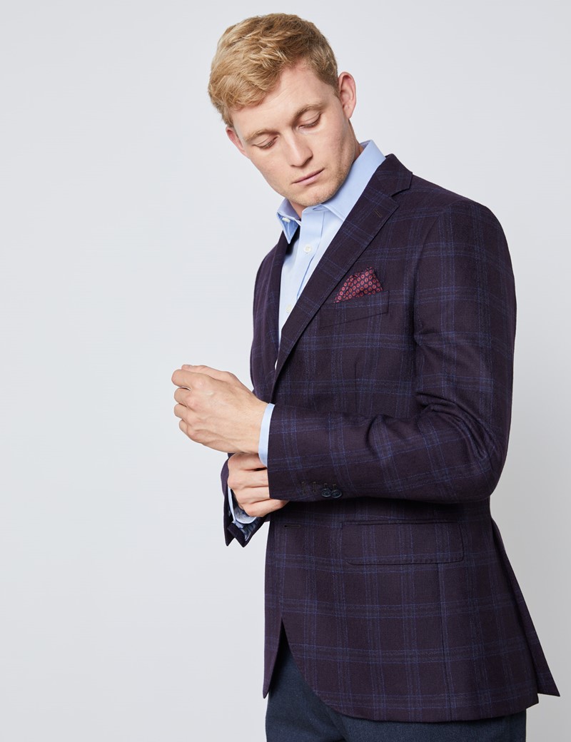 Dark purple blazer Clearance