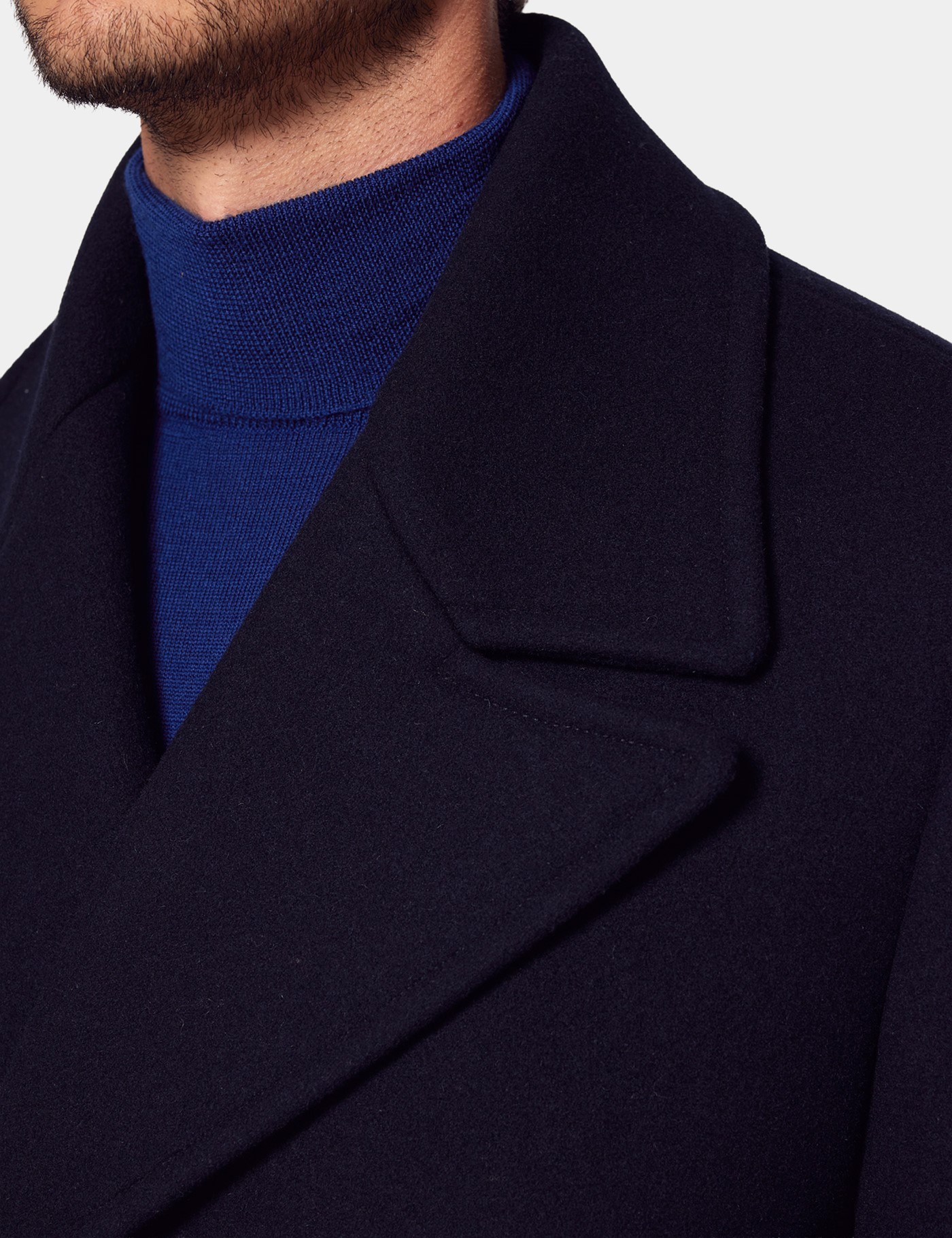 Hawes & Curtis Navy Peacoat Size: 46 reg (EU 56) image 2