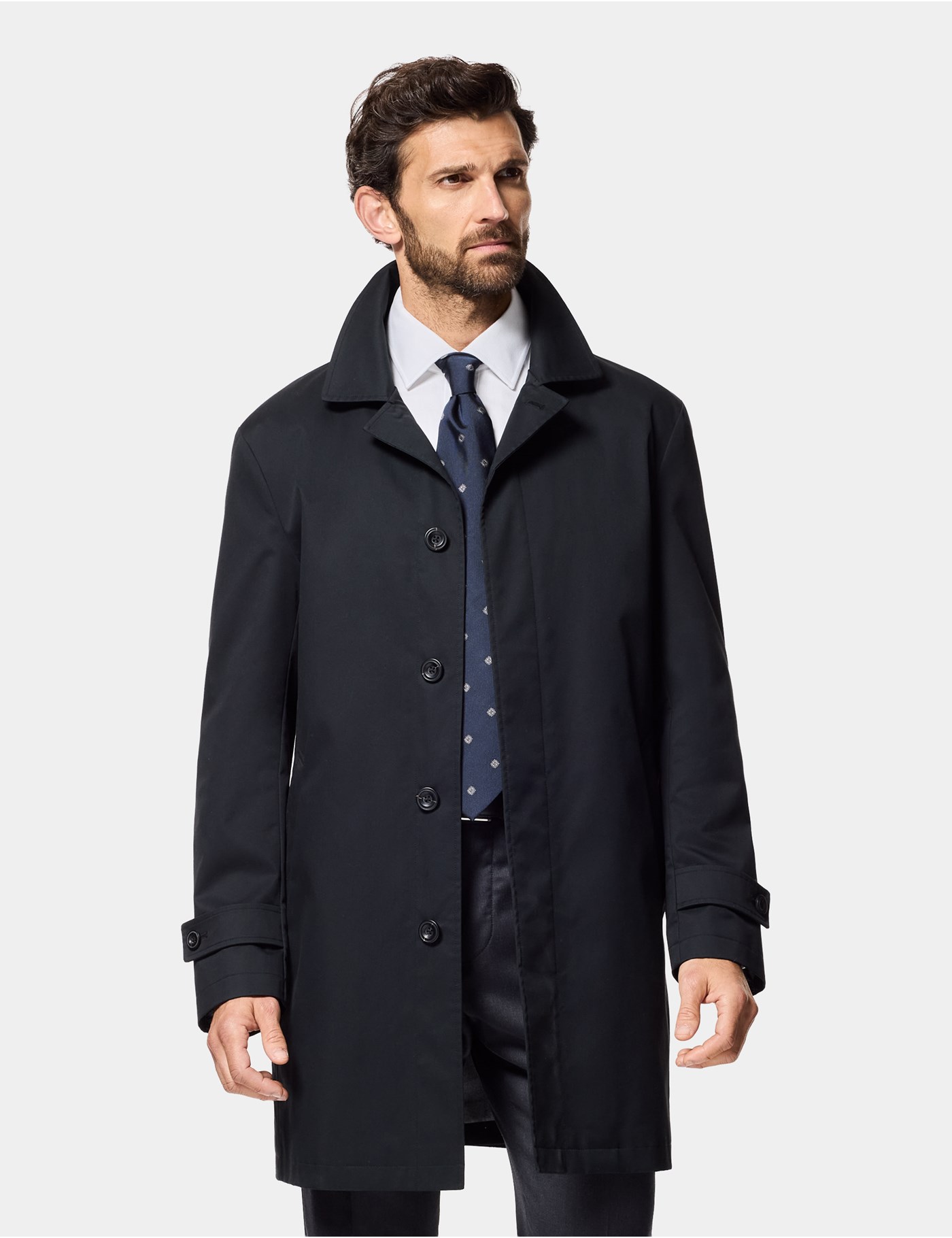 Hawes & Curtis Black 3-in-1 Mac Size: 42 (EU 52)