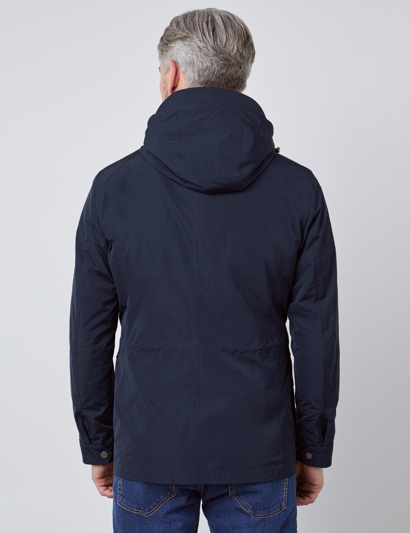 Men’s Navy Field Jacket Hawes & Curtis