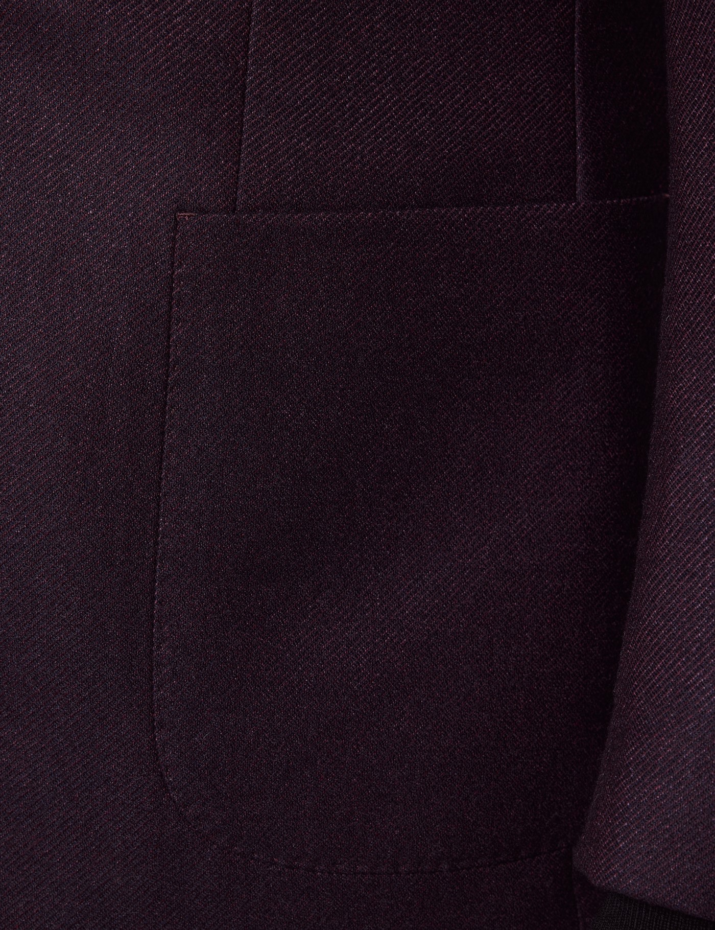 Hawes & Curtis Tailored Fit Wine Twill 1913 Blazer Size: 48 reg (EU 58) image 3