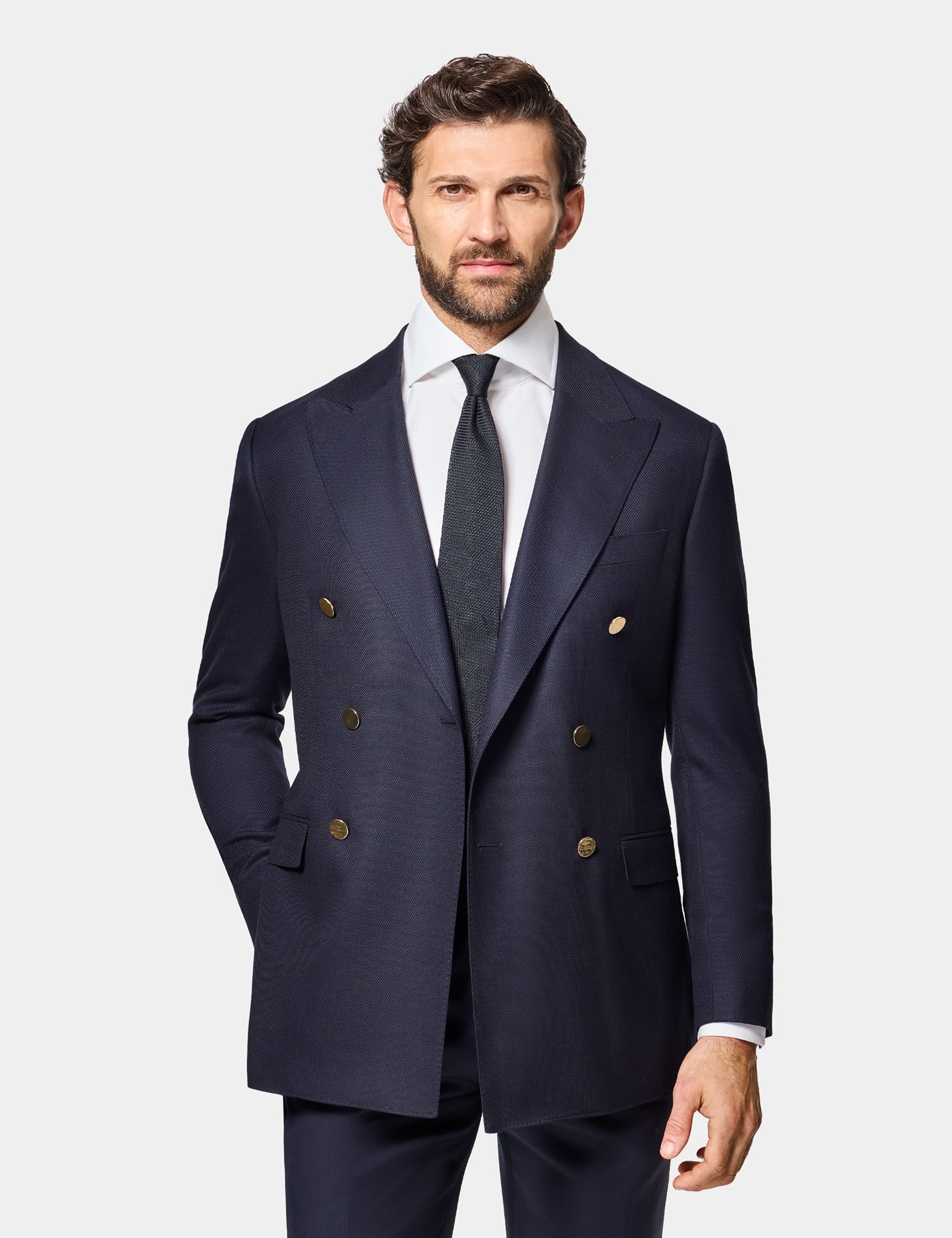 & Slim Fit Blazer reg