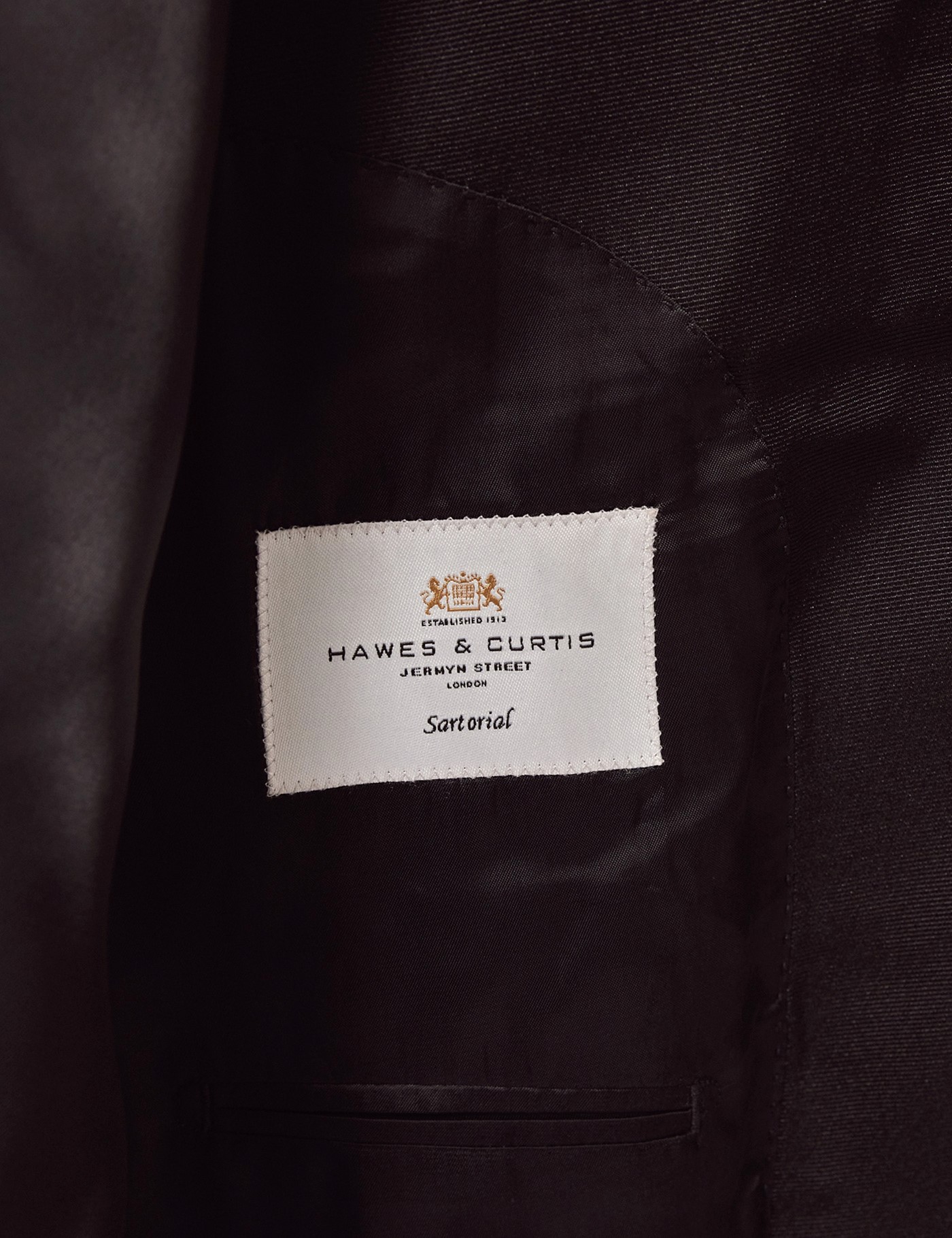 Hawes & Curtis Slim Fit Dark Teal Jacket Size: 36 reg (EU 46) image 4