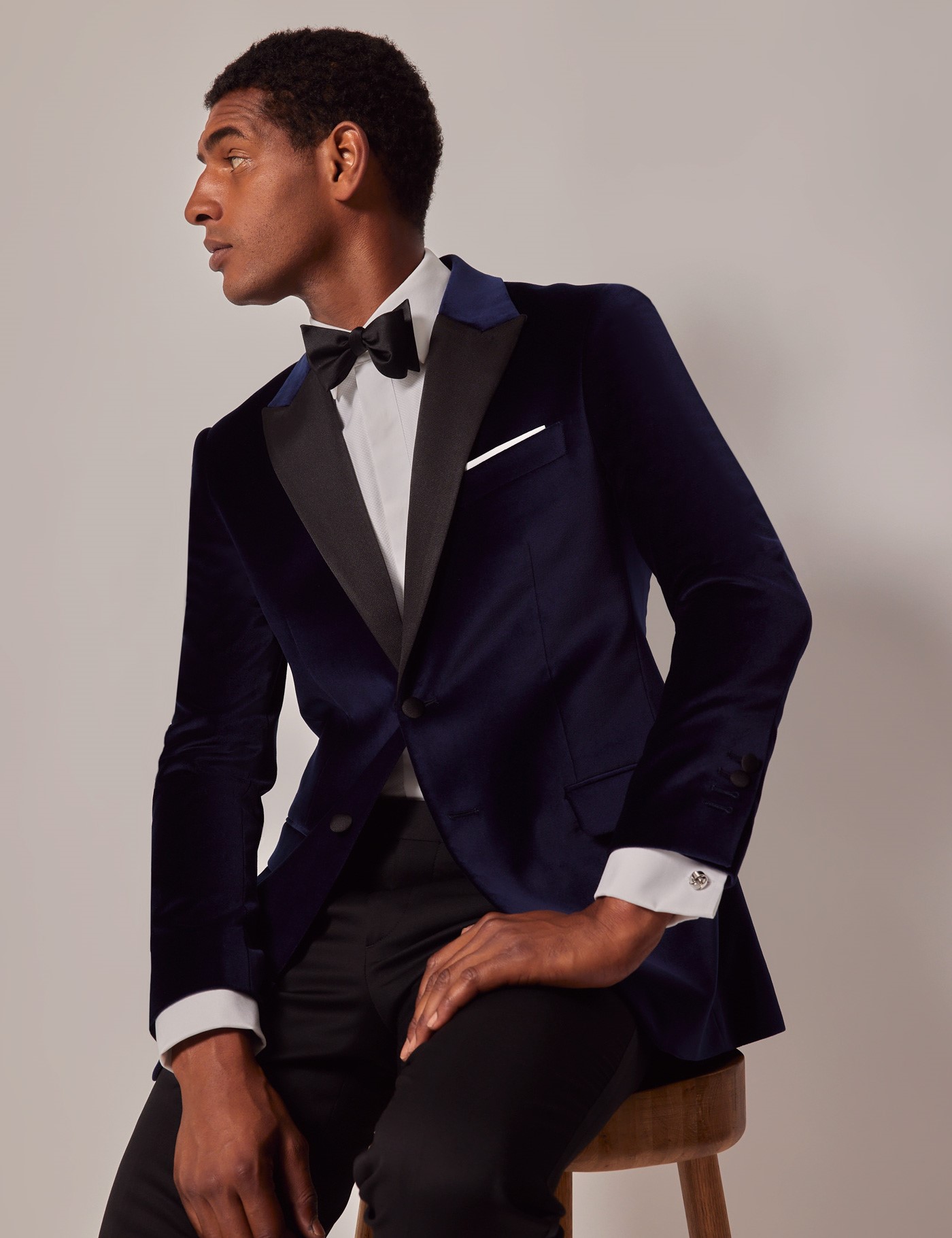 & Slim Fit Jacket short