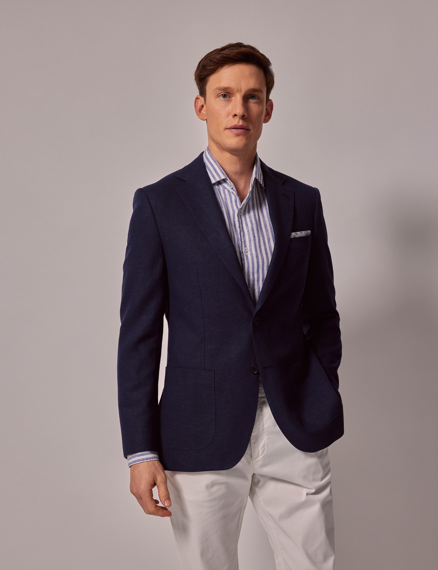 & Slim Fit Blazer reg