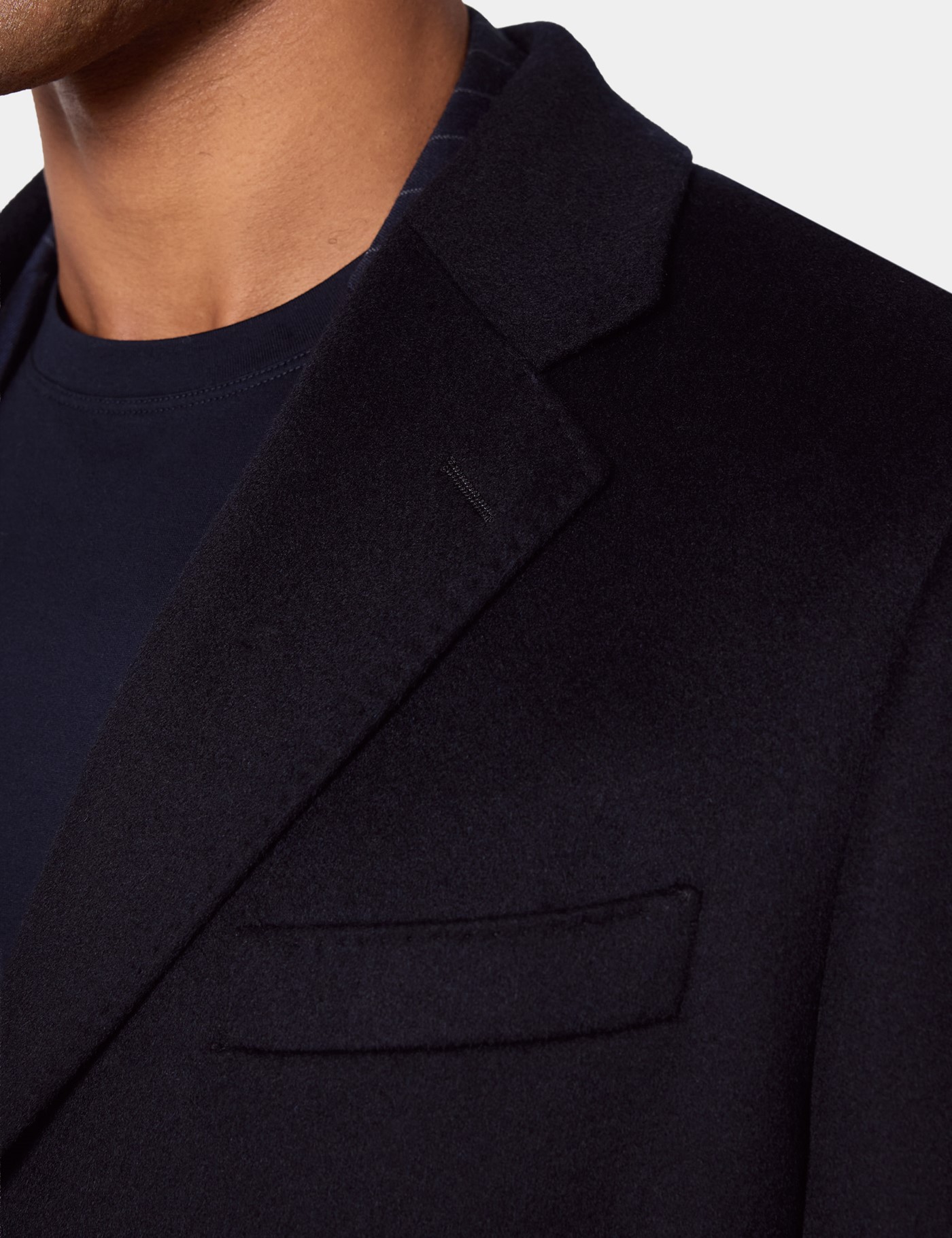 Hawes & Curtis Navy Overcoat Size: 48 reg (EU 58) image 2
