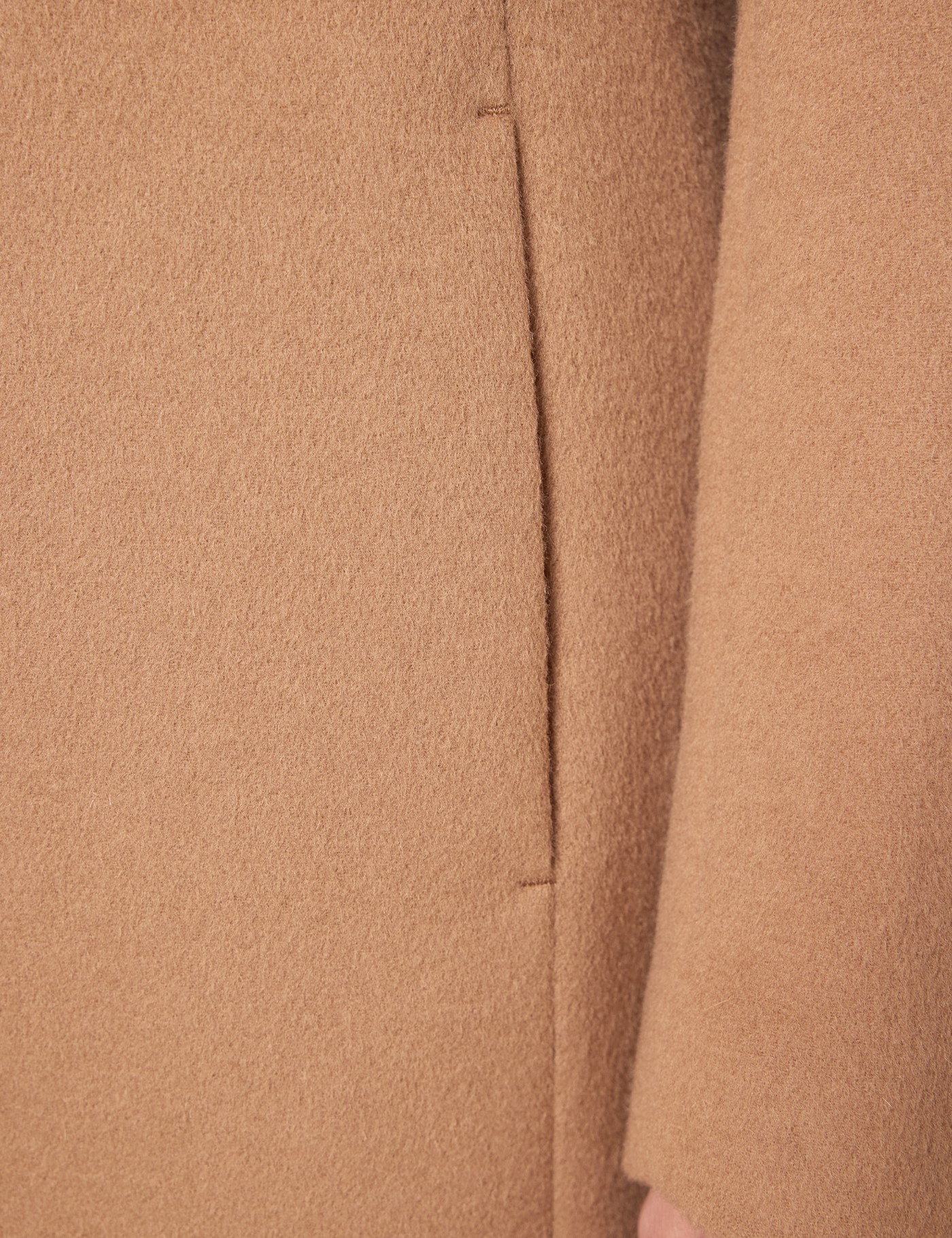 Hawes & Curtis Camel Overcoat Size: 6 image 3