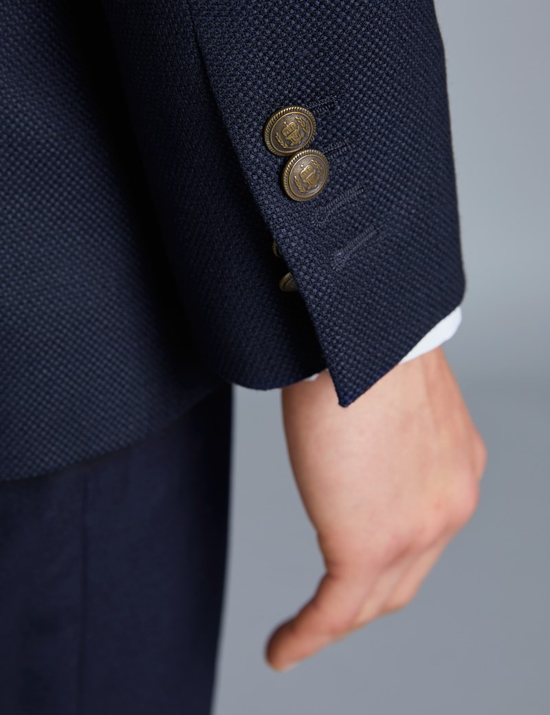 navy formal jacket