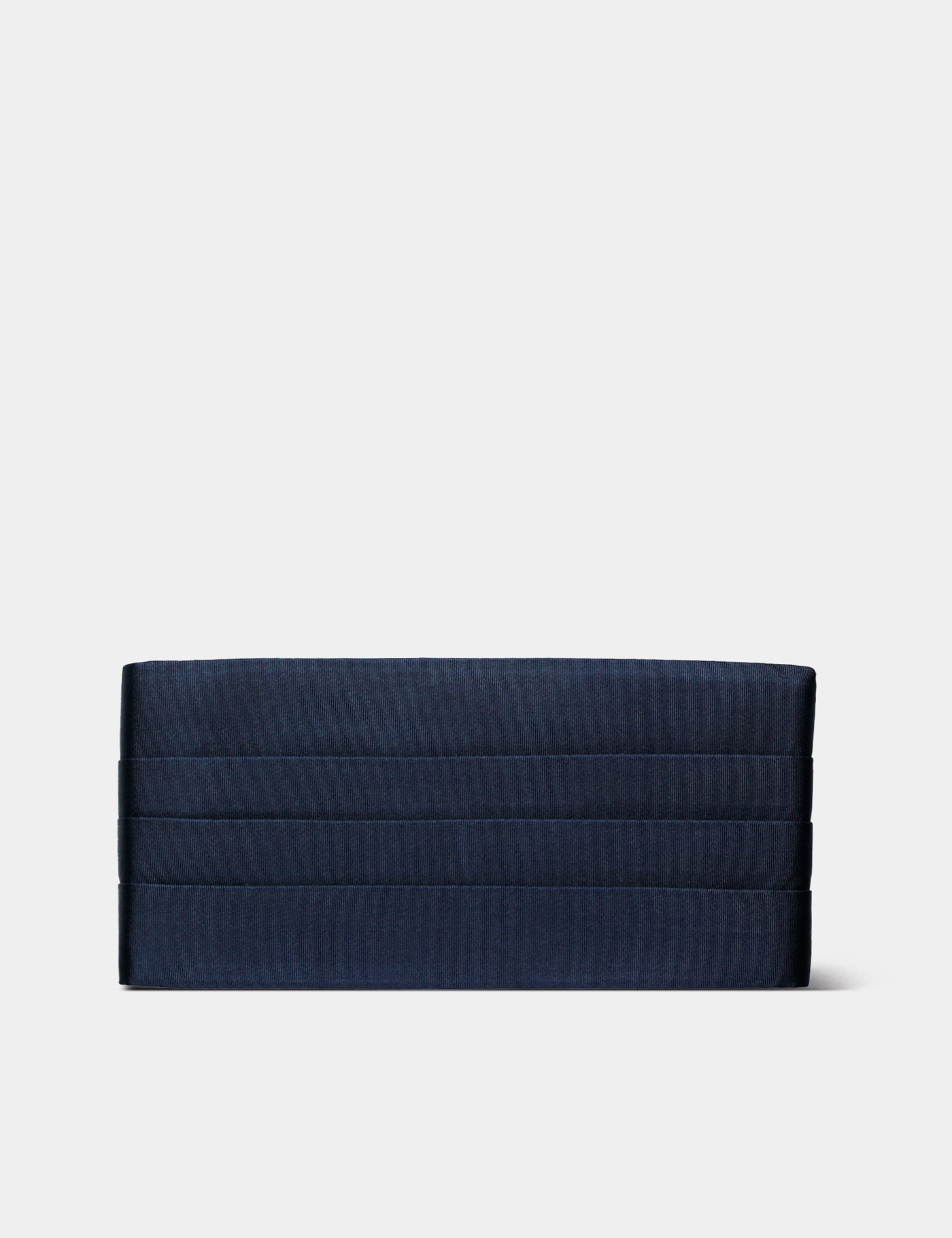 Hawes & Curtis Navy Repp Silk Cummerbund Size: One Size