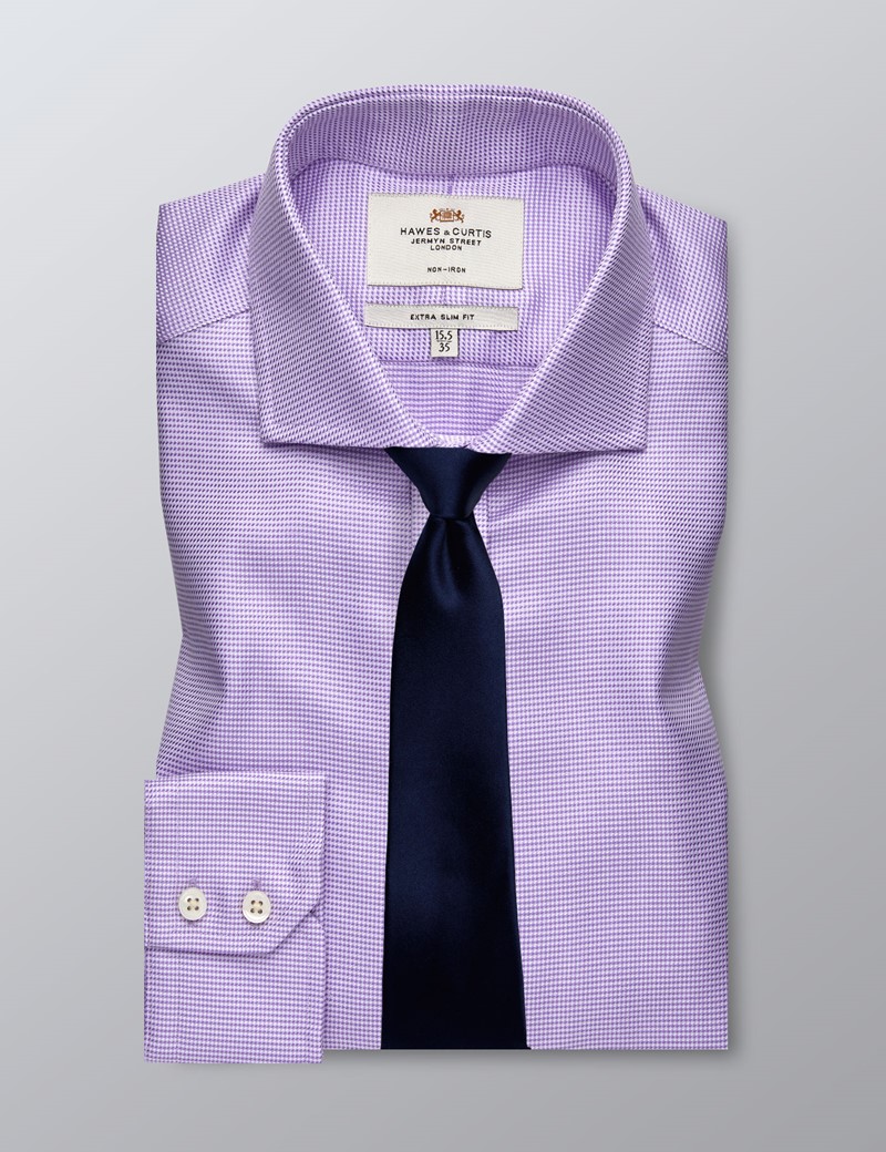 lilac formal shirt