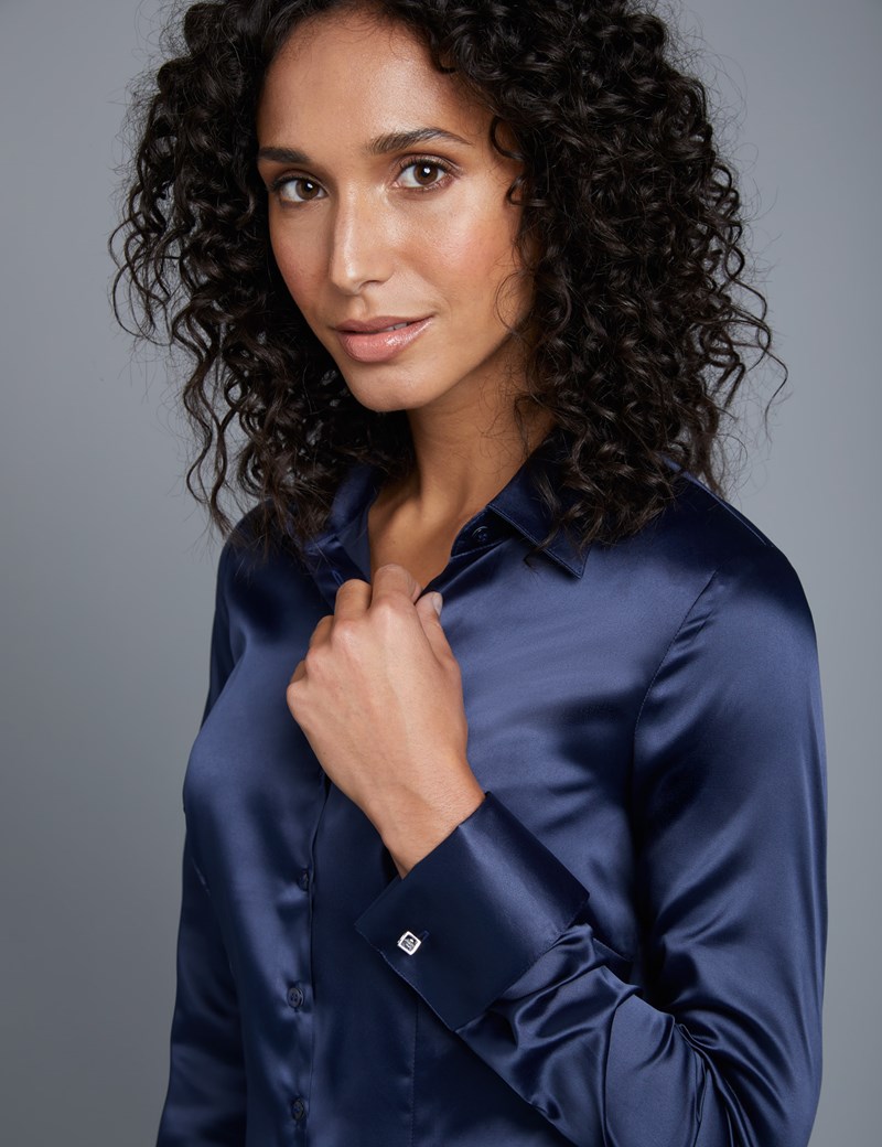 women's double cuff shirts uk