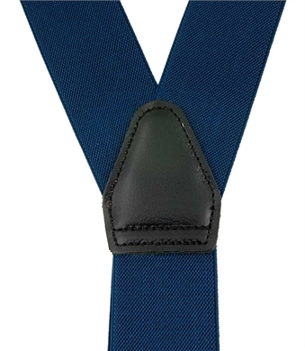 Men's Quality  Navy Suspenders
