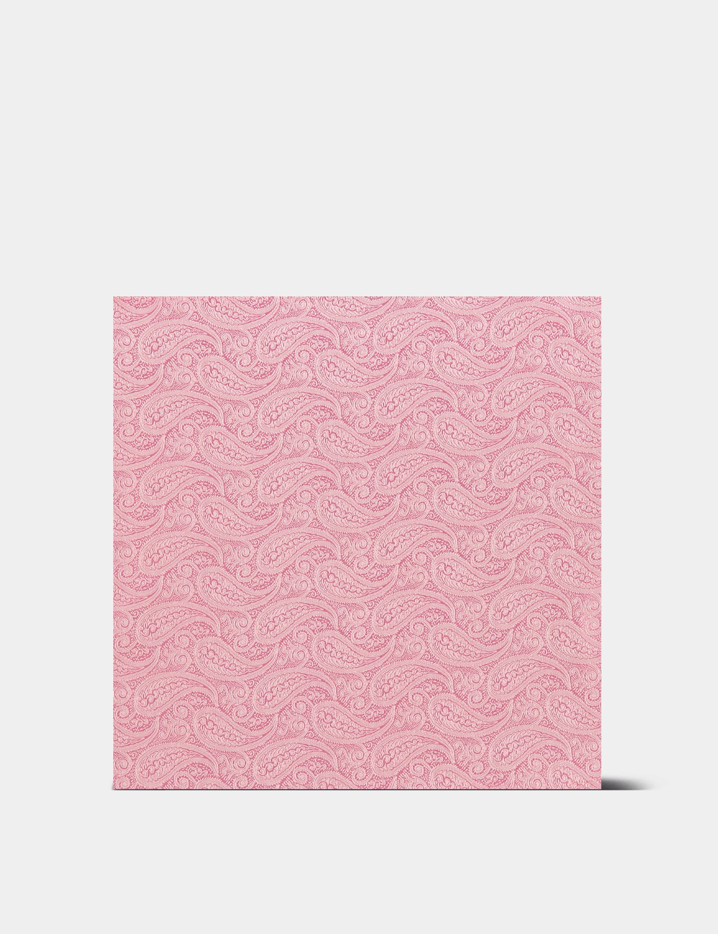 Hawes & Curtis Pink Paisley Handkerchief | 100% Silk Size: One Size