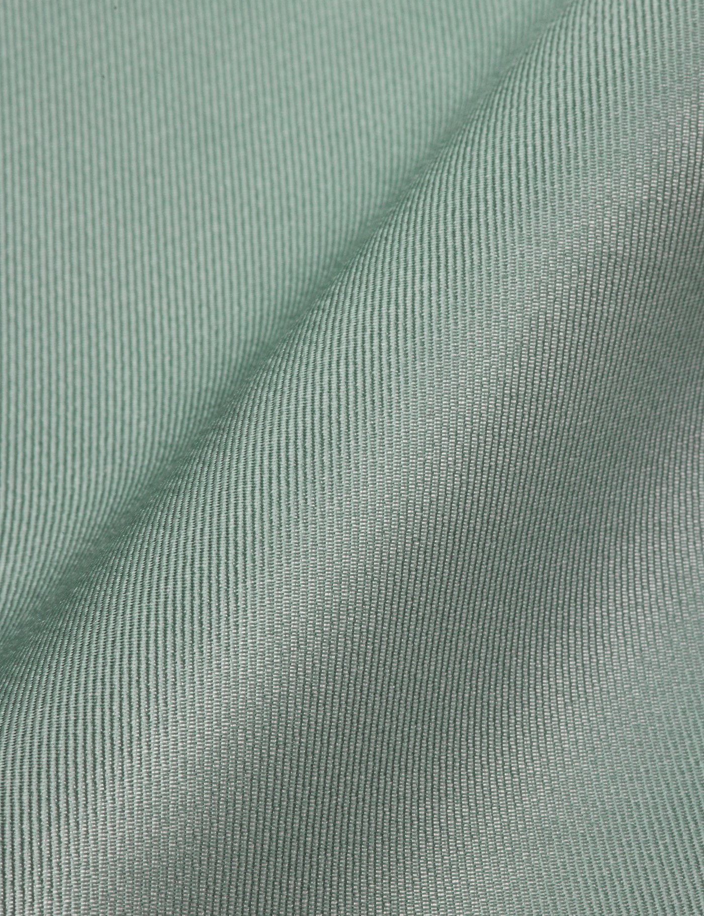 Hawes & Curtis Duck Egg Blue Plain Repp Pocket Square Size: One Size image 2