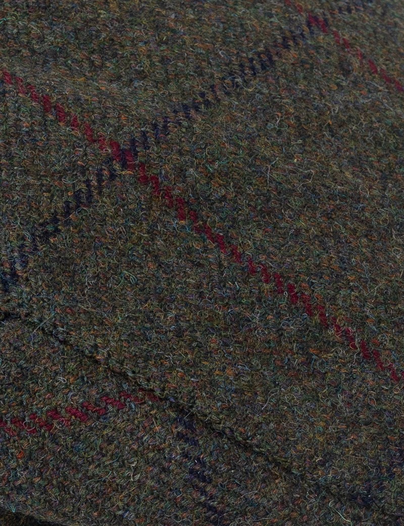 balmoral tweed flat cap