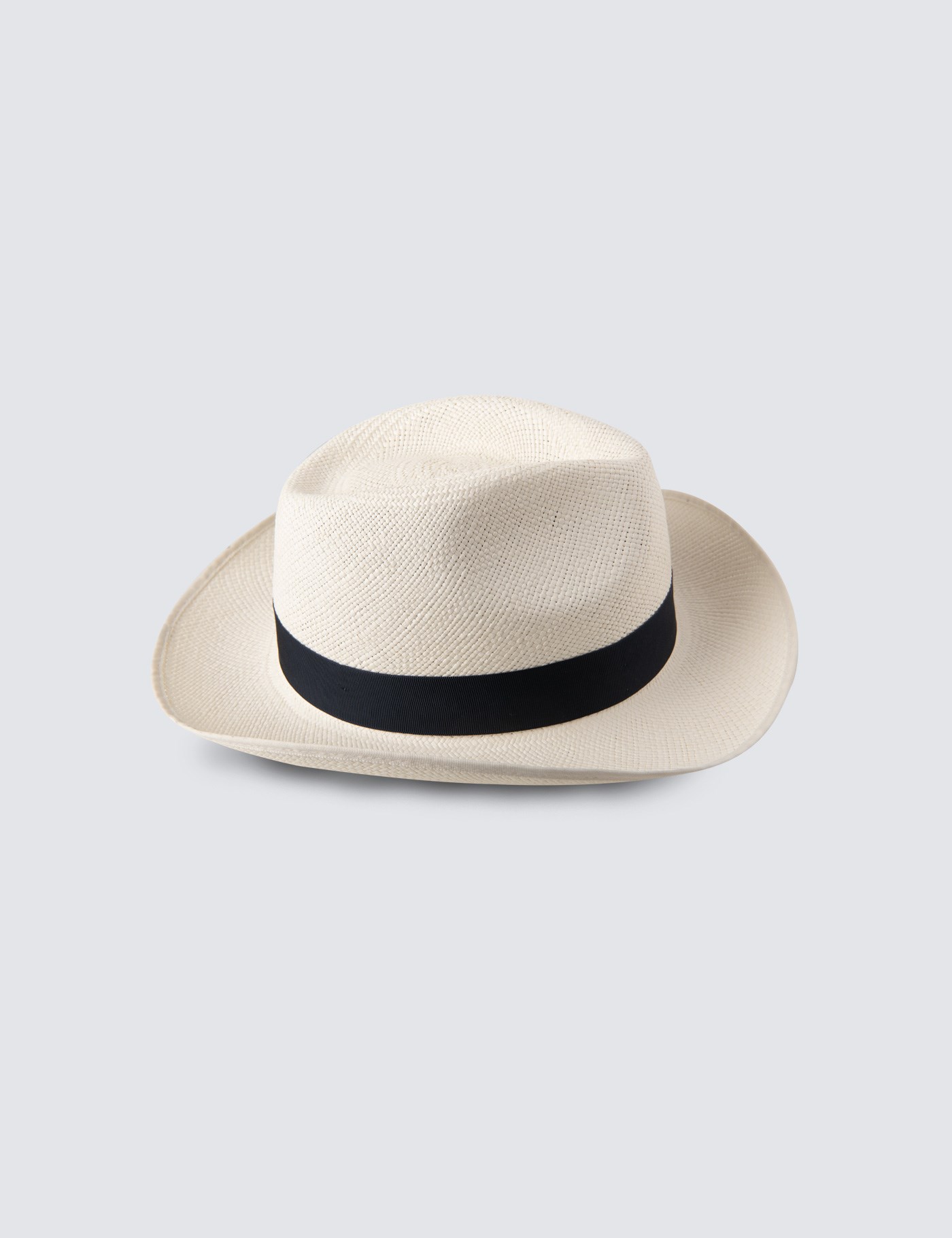 Men’s Ivory Classic Panama Hat | Hawes & Curtis