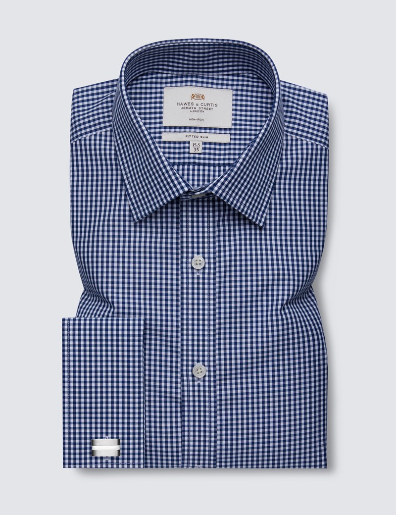 navy plaid mens shirt