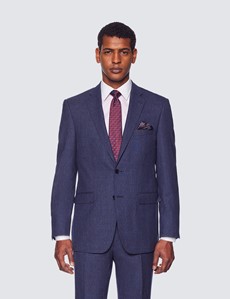 Classic Fit Flannel Suit Jacket 