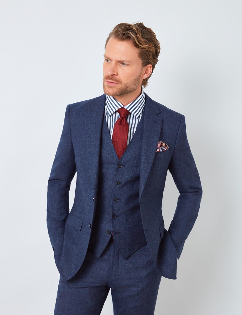 Long-term sale 3Pcs Men's Fit Suits Businss Casual Tux Waistcoat Trousers 