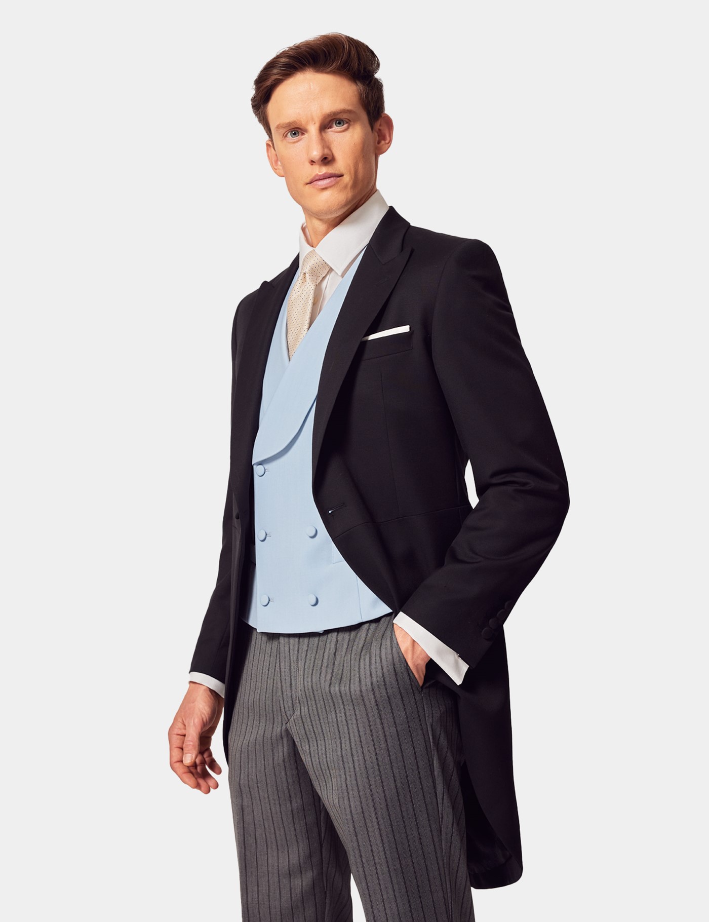 & Tailored Fit & Grey 1913 Morning Suit One