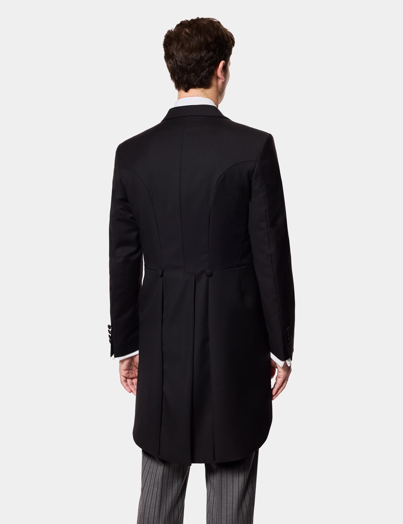 Hawes & Curtis Tailored Fit Black & Grey 1913 Morning Suit Size: One Size image 4