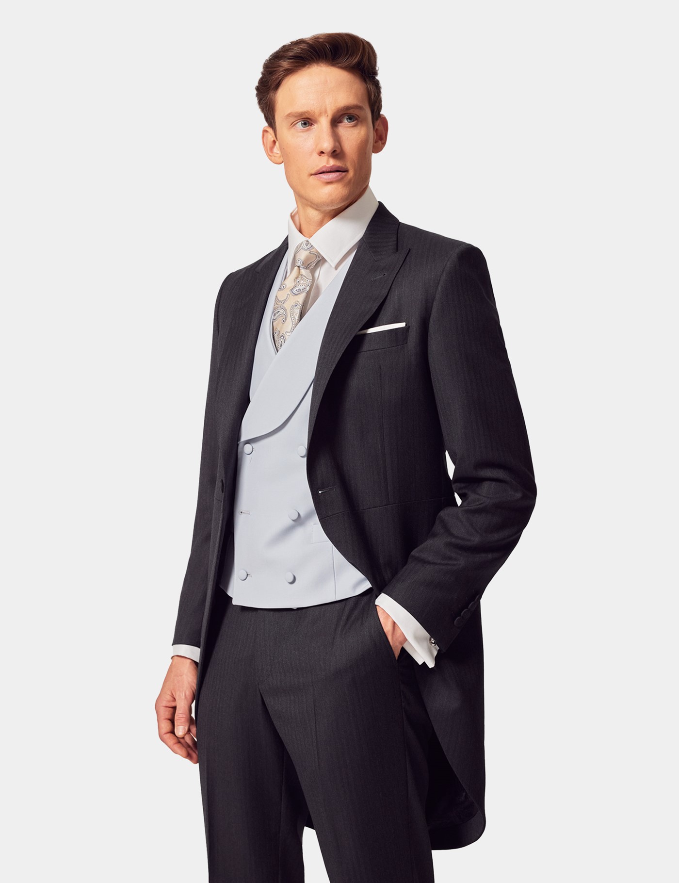 & Tailored Fit 1913 Morning Suit Jacket reg