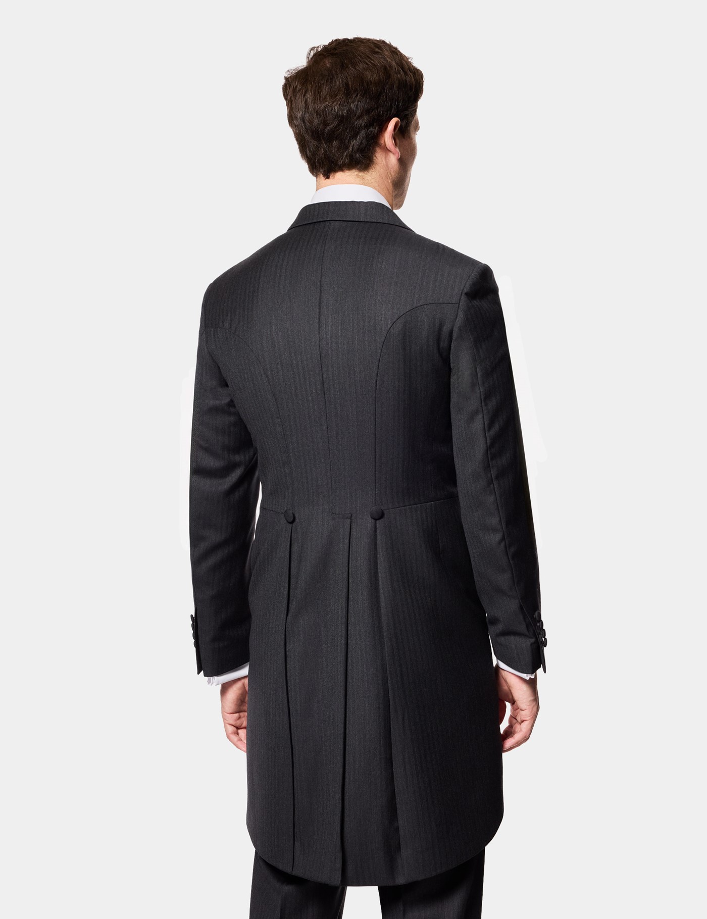 Hawes & Curtis Tailored Fit Charcoal 1913 Morning Suit Size: One Size image 4