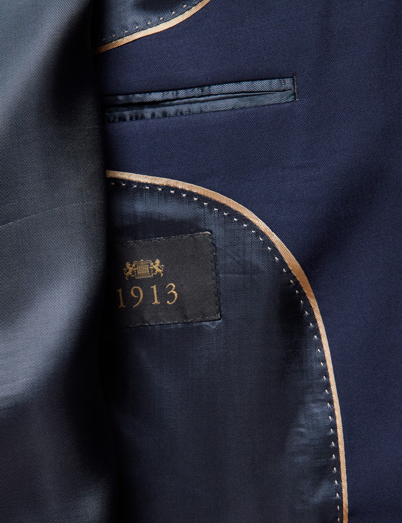 Anzugsakko – 1913 Kollektion – Tailored Fit – 110s Wolle – 2-Knopf Einreiher – dunkelblau
