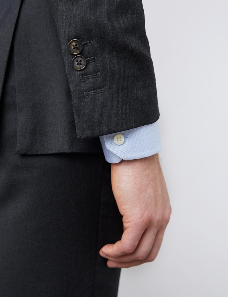 Anzug – 1913 Kollektion – 110s Wolle – Tailored Fit – anthrazit