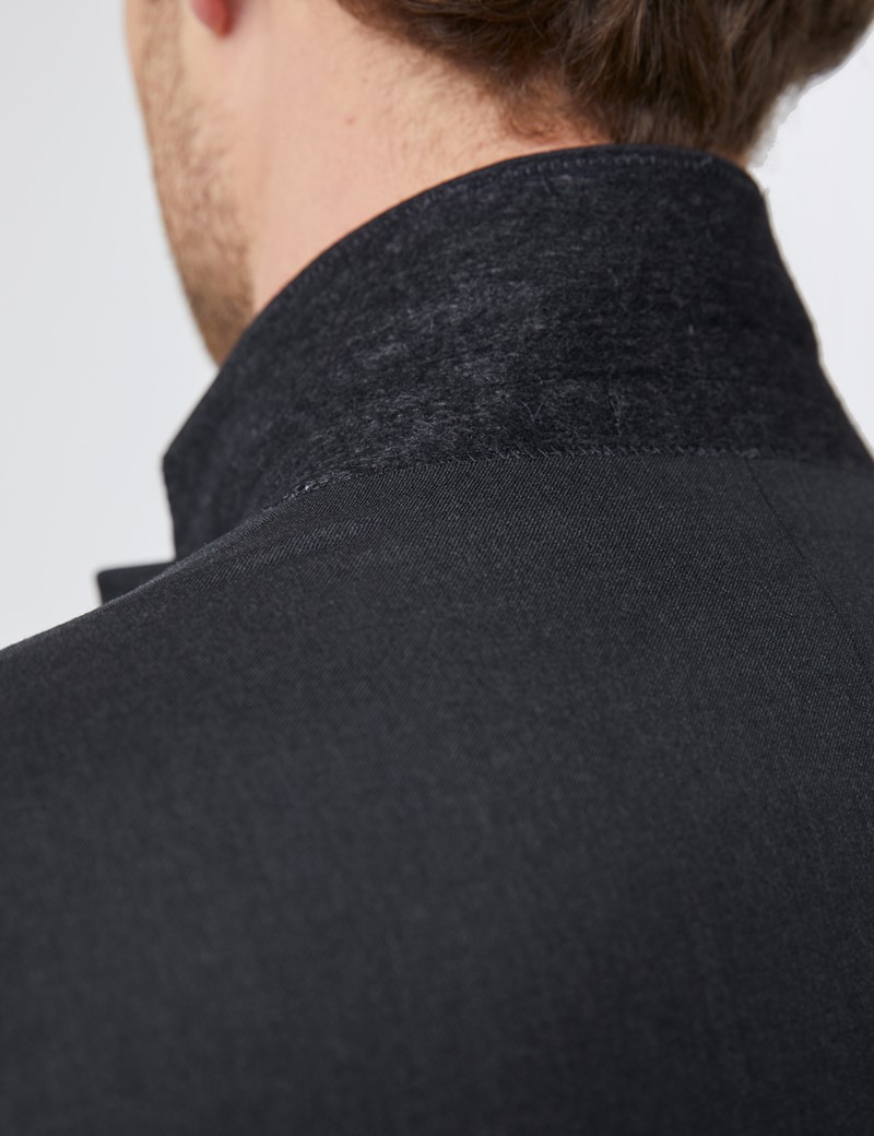 Men's Charcoal Tailored Fit Italian Suit - 1913 Collection