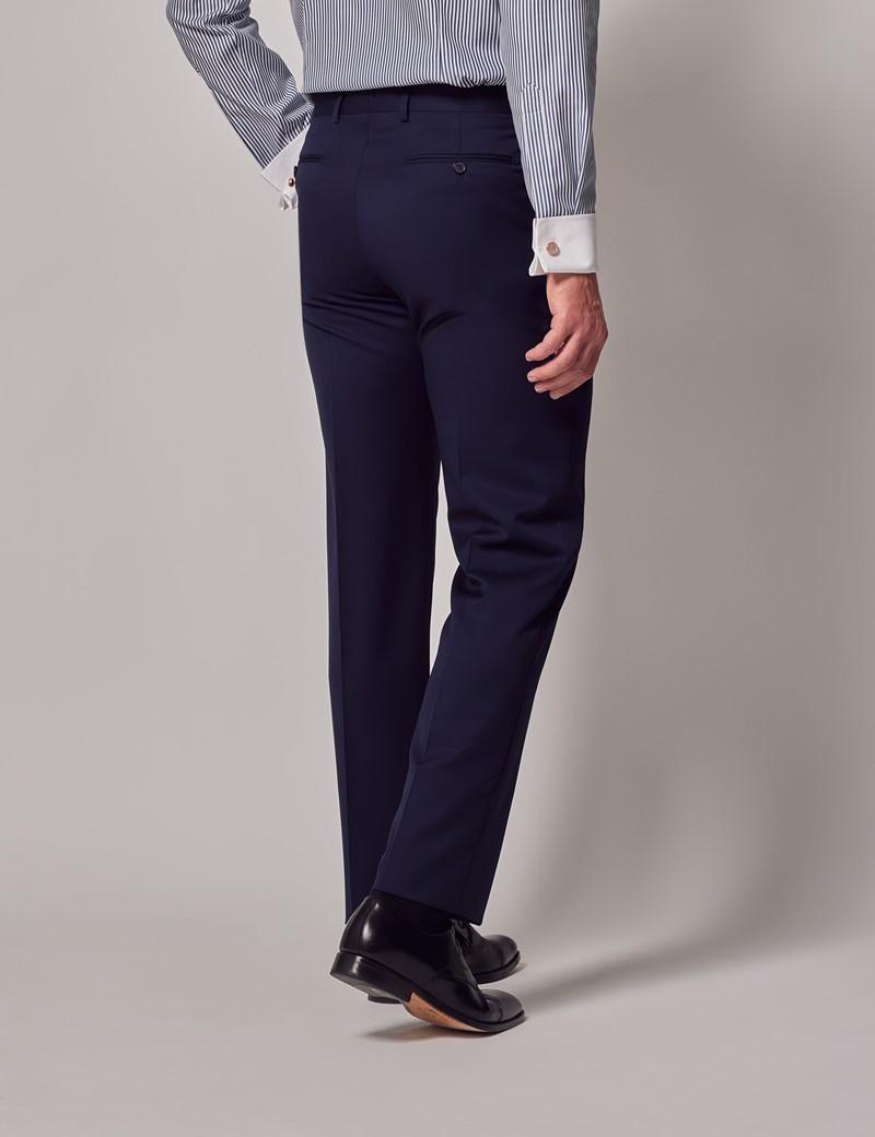 Men's Navy Brushed Twill Pants - 1913 Collection