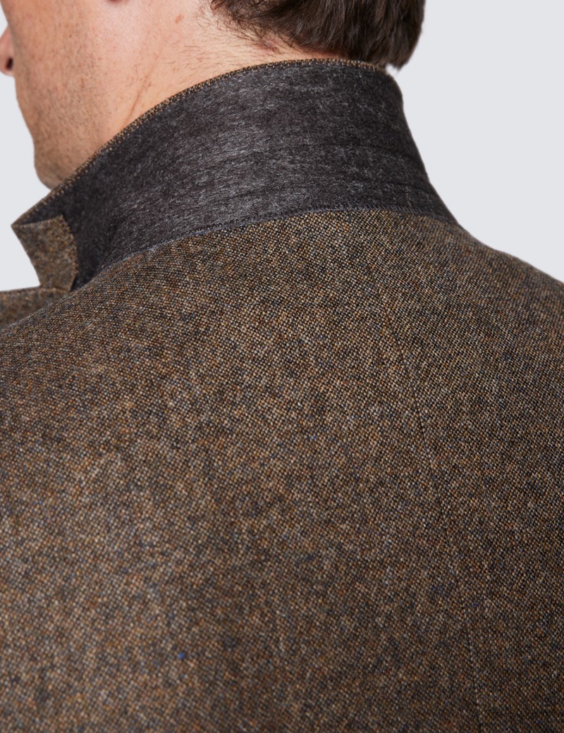 Brown Tweed 1913 Collection 3 Piece Suit