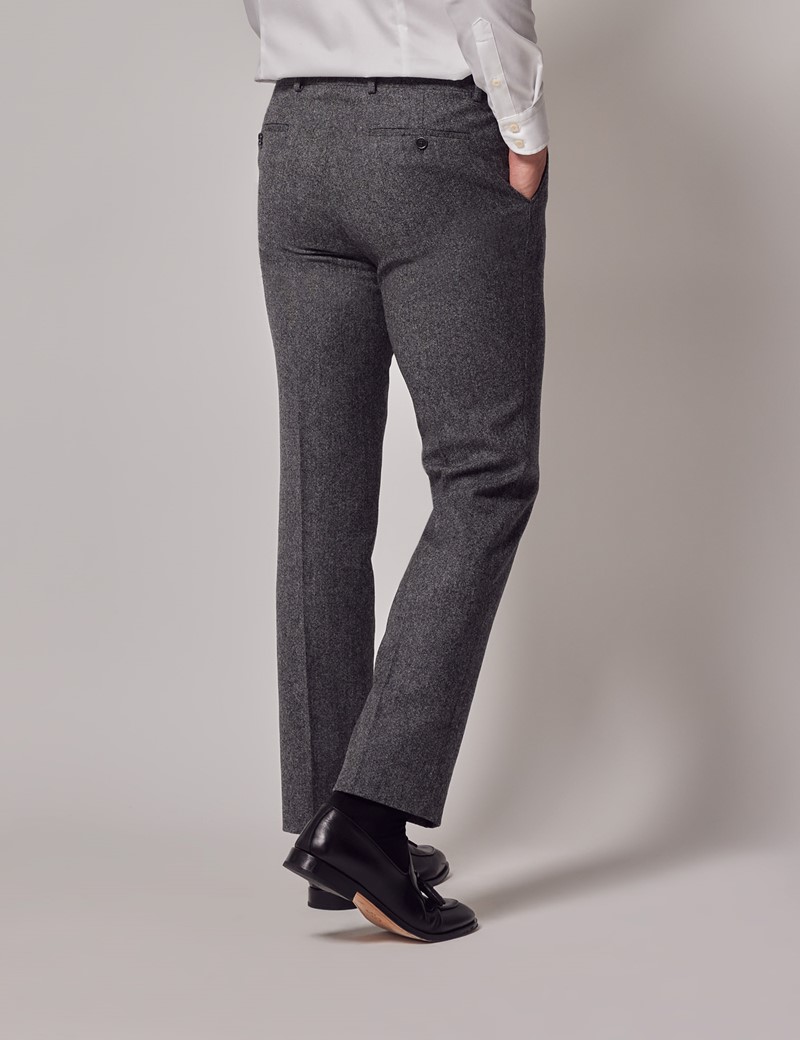 Men's Grey Tweed 1913 Collection 3 Piece Slim Suit 1913 Collection