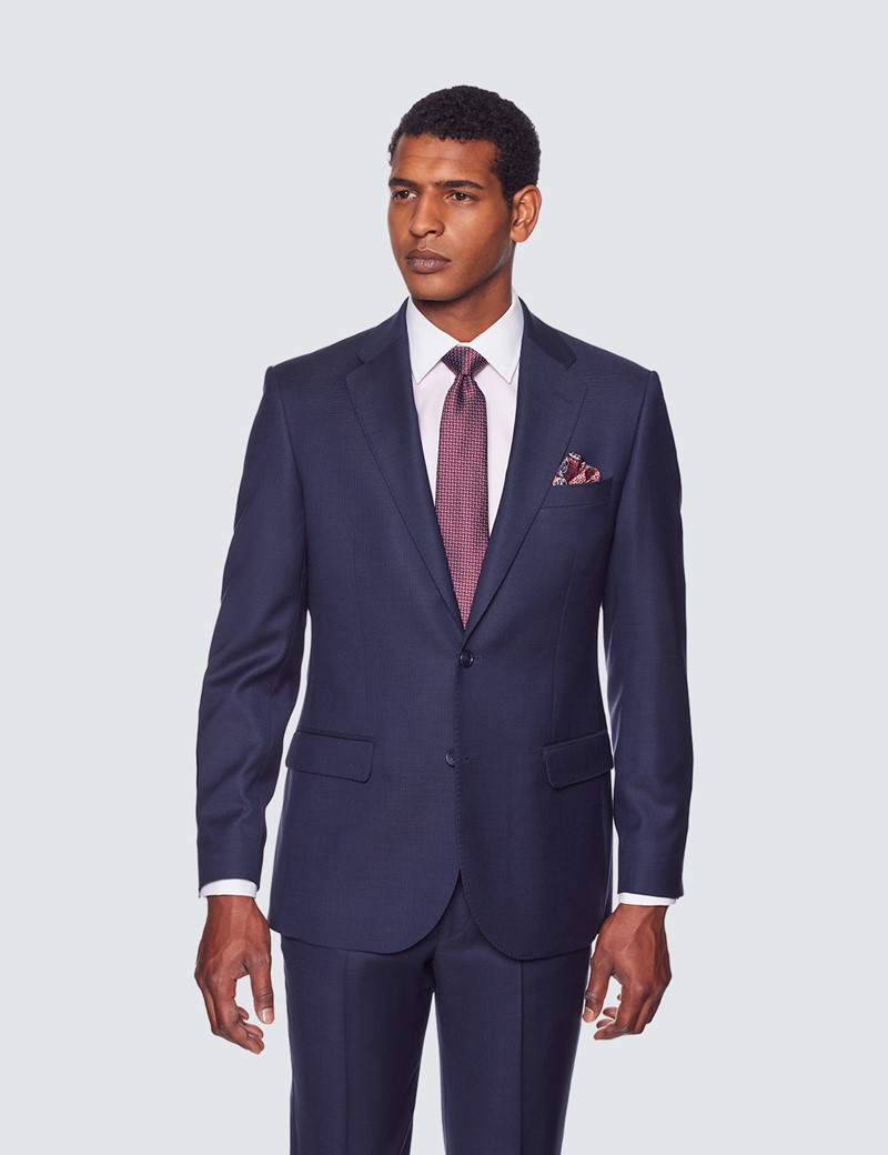 Premium Anzug – 120s Wolle | Curtis Italien aus & Hawes