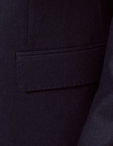 Men's Navy Tailored Flannel Suit - 1913 Collection | Hawes & Curtis