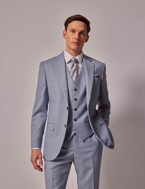 Italian Luxury Men's Suits Groom's Wedding Suit Gray Check Jacket Sets 3  Pieces Custom Tuxedo Elegant Dress (blazer+pants+vest) - Tailor-made Suits  - AliExpress