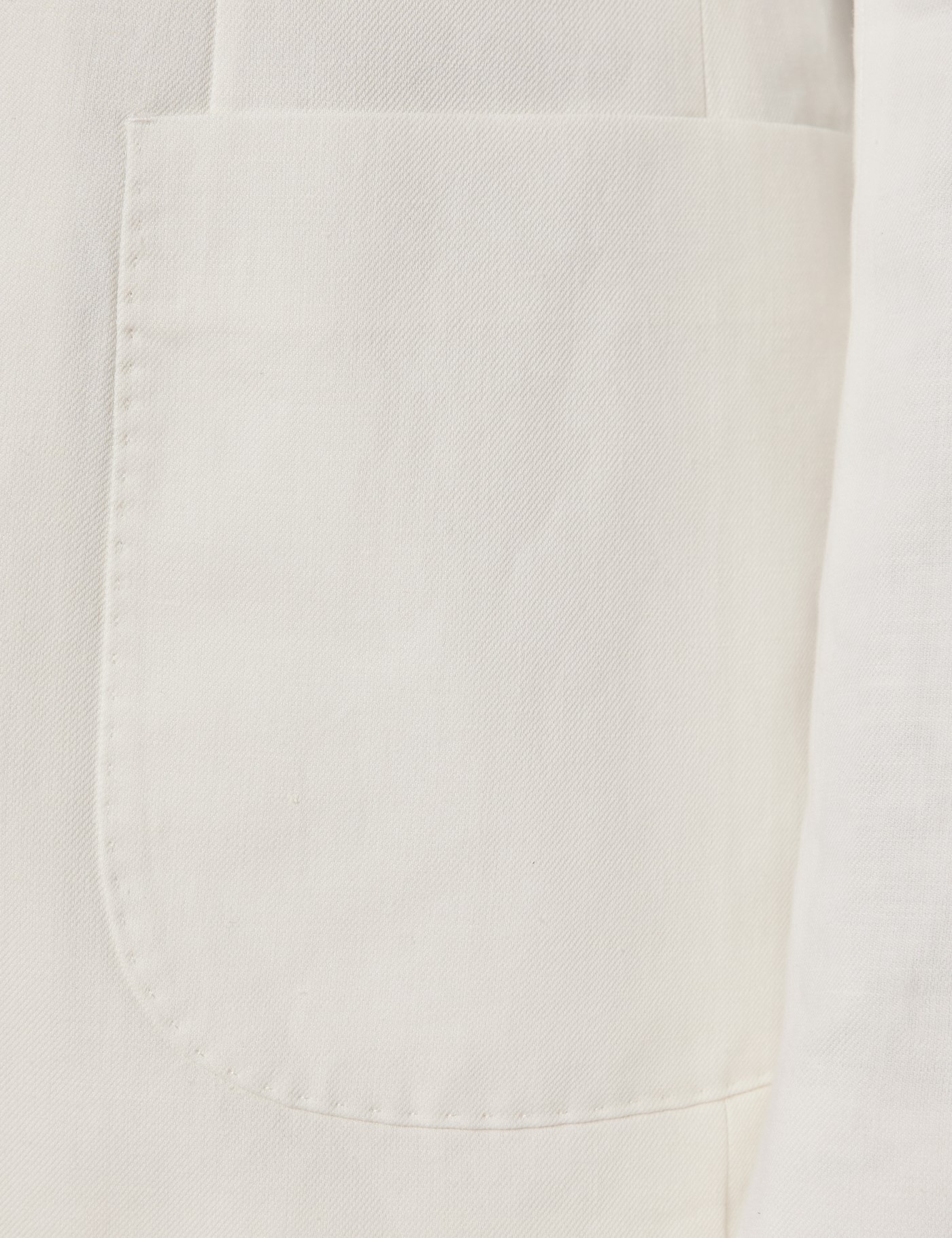 Hawes & Curtis Slim Fit White 1913 Linen Suit Jacket Size: 38 reg (EU 48) image 3
