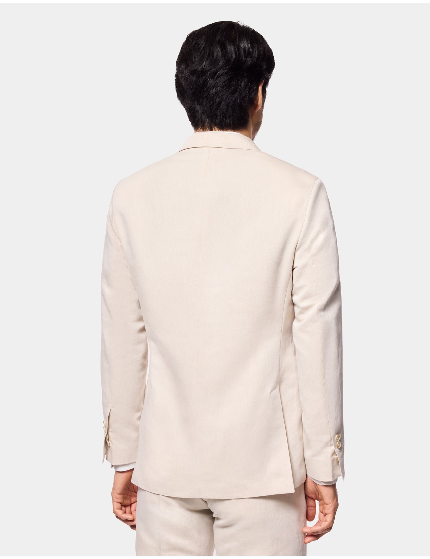 Hawes & Curtis Tailored Fit Beige 1913 Suit Size: One Size image 4