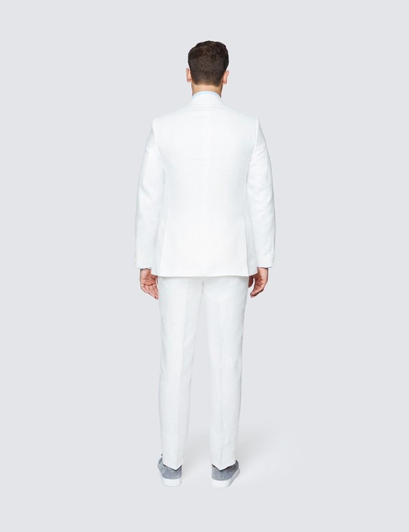 long white suit jacket