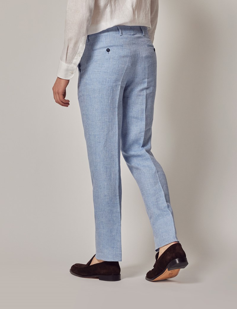 Reiss Kin Slim Fit Linen Trousers | REISS USA